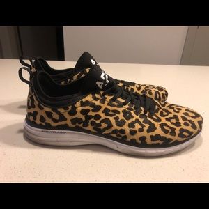 Joe Exotic Size 14 APL Leopard Print sneakers